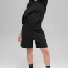 Pantaloncini a righe sottili da 7" - Neri a righe sottili