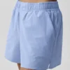 Pantaloncini a righe sottili Daylight - Blu Provenza chiaro/Bianco