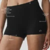 Pantaloncini a vita media Alo Softsculpt da 2" - Nero