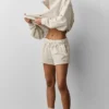 Pantaloncini Accolade - Avena melange