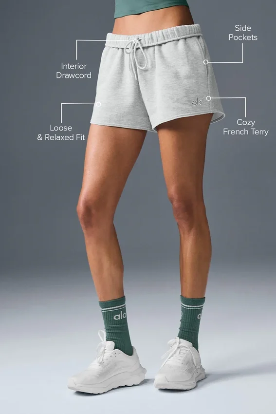 Pantaloncini Accolade - Grigio melange atletico