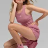 Pantaloncini Accolade - Rosa selvatico