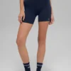 Pantaloncini Airbrush Double Up da 5" - Blu navy/Bianco