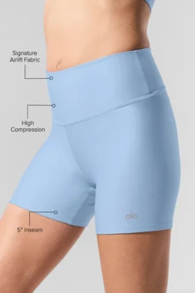 Pantaloncini Airlift Energy da 5″ – Blu conchiglia