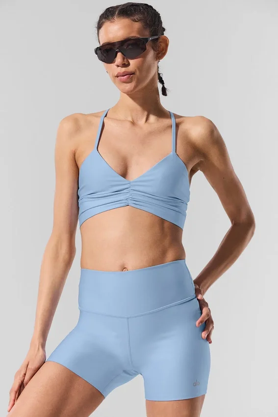 Pantaloncini Airlift Energy da 5" - Blu conchiglia