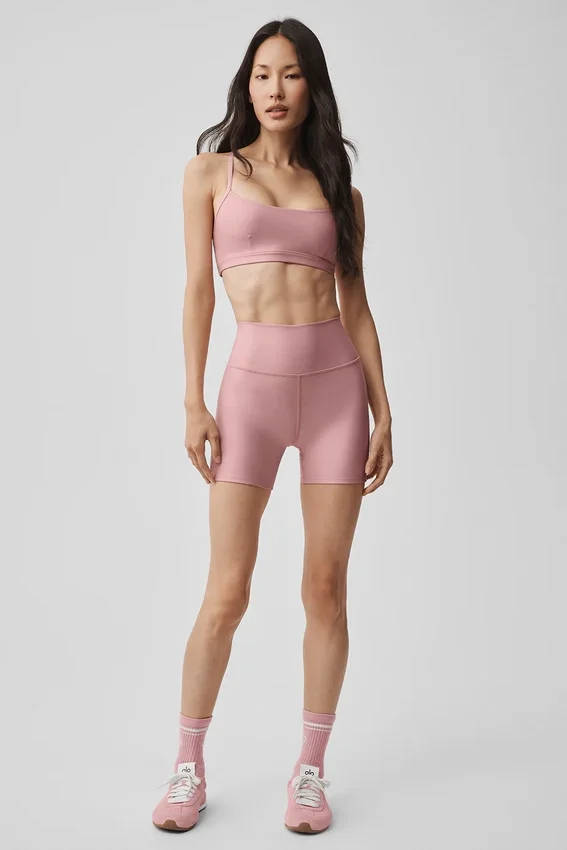 Pantaloncini Airlift Energy da 5" - Rosa vintage