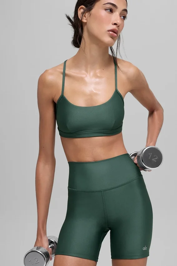 Pantaloncini Airlift Energy da 5" - Verde trifoglio