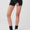Pantaloncini Alolux High-Waist Me Time - Nero