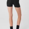Pantaloncini Alolux High-Waist Me Time - Nero