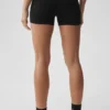 Pantaloncini Alosoft Affection da 3" - Nero