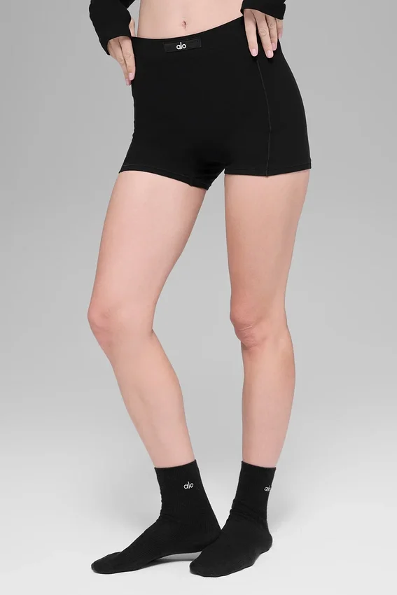Pantaloncini Alosoft Sincere Micro - Nero