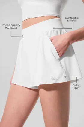 Pantaloncini Breezy – Bianco