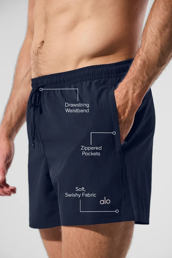 Pantaloncini Circuit da 5" - Blu navy