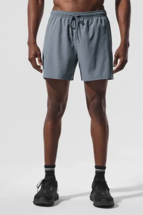 Pantaloncini Circuit da 5" - Grigio acciaio