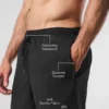 Pantaloncini Circuit da 5" - Nero