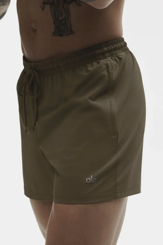 Pantaloncini Circuit da 5" - Verde oliva
