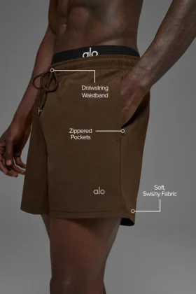 Pantaloncini Circuit da 7″ – Espresso