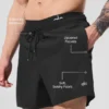 Pantaloncini Circuit da 7" - Nero