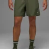 Pantaloncini Circuit da 7" - Verde oliva