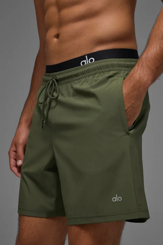 Pantaloncini Circuit da 7" - Verde oliva