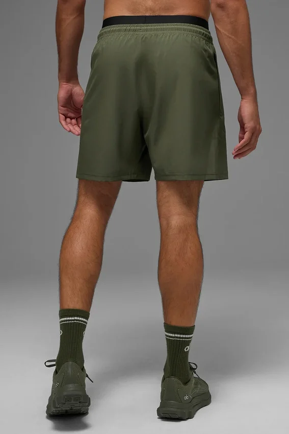 Pantaloncini Circuit da 7" - Verde oliva