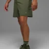 Pantaloncini Circuit da 7" - Verde oliva