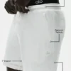 Pantaloncini Coastal in jersey di lino da 7" - Bianco