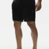 Pantaloncini Coastal in jersey di lino da 7" - Nero