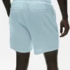 Pantaloncini Coastal in jersey di lino da 7" - Seaside Blue