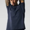 Pantaloncini con collo rotondo Conquer Reform - Navy