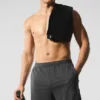 Pantaloncini Conquer React 2-in-1 Performance - Antracite/Nero