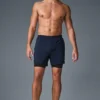 Pantaloncini Conquer React 2-in-1 Performance - Blu navy/Nero