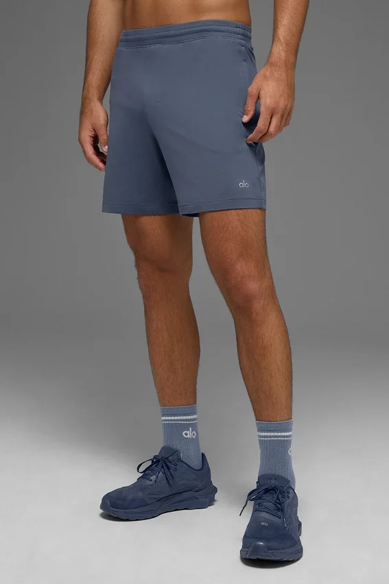 Pantaloncini Conquer React Performance da 7" - Bluestone