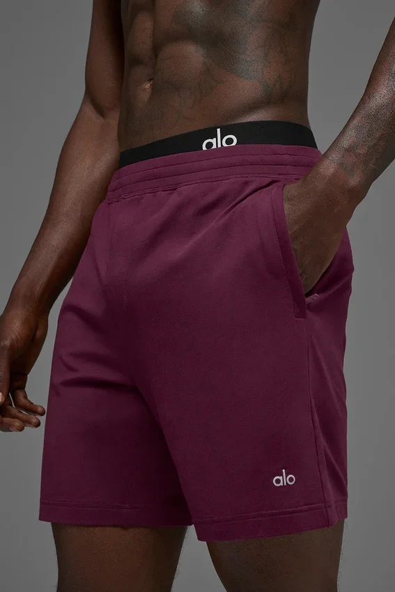 Pantaloncini Conquer React Performance da 7" - Borgogna