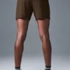 Pantaloncini Conquer React Performance da 7" - Espresso