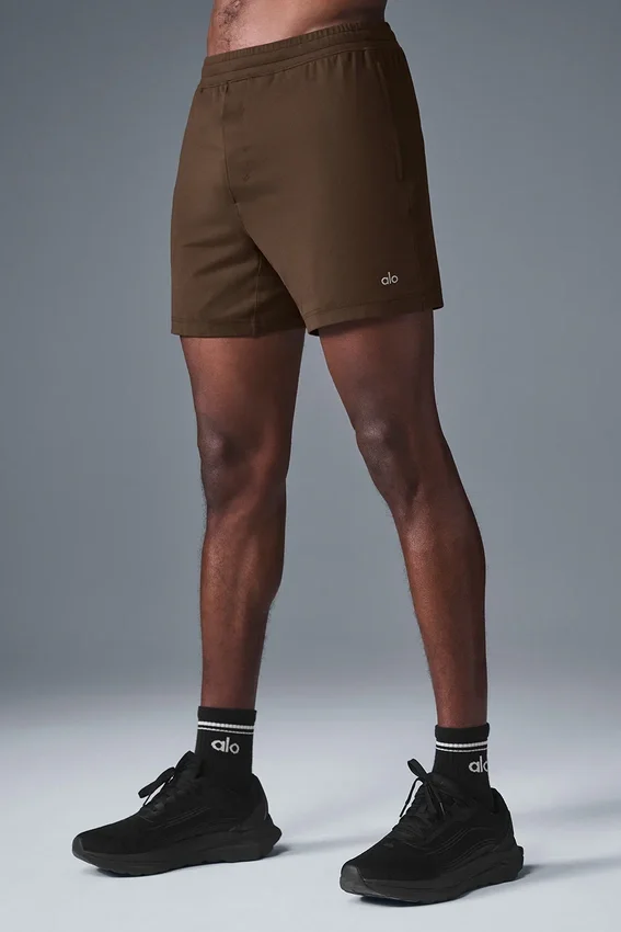Pantaloncini Conquer React Performance da 7" - Espresso