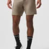 Pantaloncini Conquer React Performance da 7" - Gravel