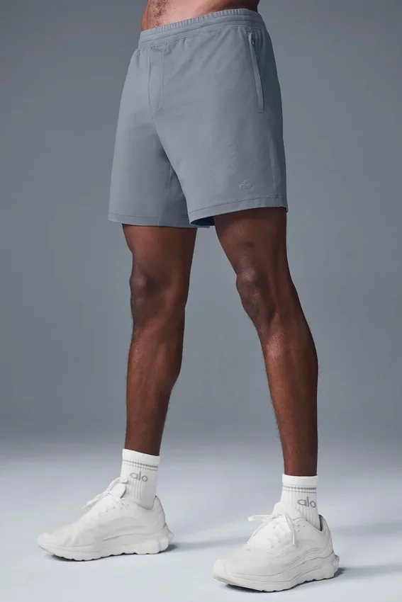 Pantaloncini Conquer React Performance da 7" - Grigio acciaio