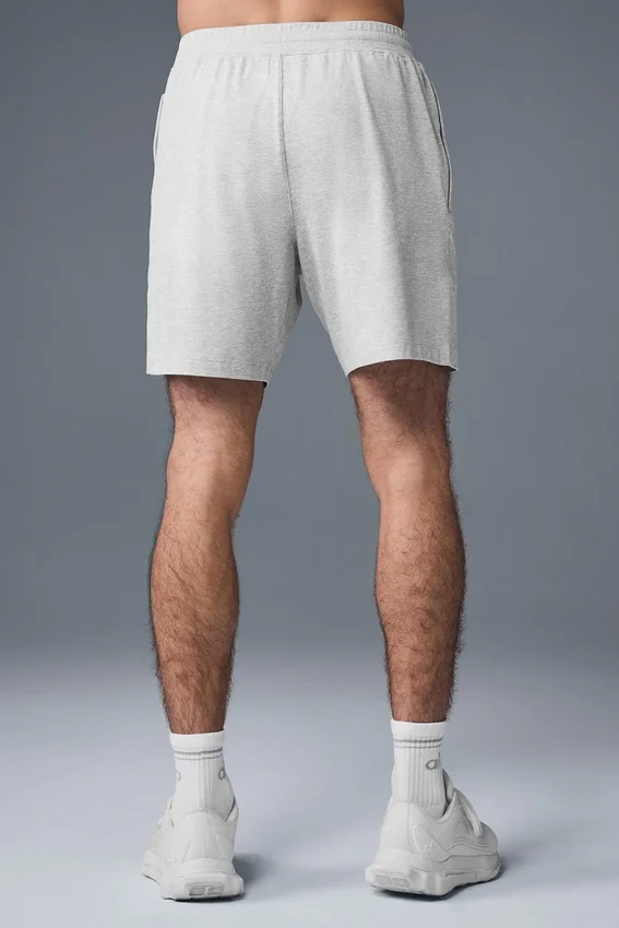Pantaloncini Conquer React Performance da 7" - Grigio melange sportivo
