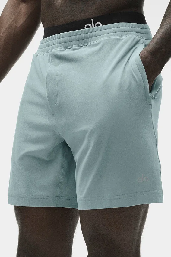 Pantaloncini Conquer React Performance da 7" - Salvia del deserto