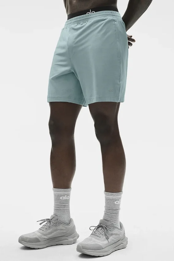 Pantaloncini Conquer React Performance da 7" - Salvia del deserto