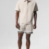 Pantaloncini da basket in rete Key da 7" - Colore Bone