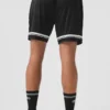 Pantaloncini da basket Key Mesh da 7" - Nero