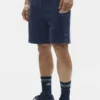Pantaloncini da casa a trama a nido d’ape da 7" - Blu navy