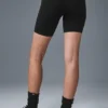 Pantaloncini da ciclista High-Waist da 7" – Nero