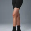 Pantaloncini da ciclista High-Waist da 7" – Nero