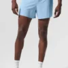 Pantaloncini da corsa Adapt da 5" - Blu conchiglia