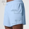 Pantaloncini da corsa Adapt da 5" - Blu conchiglia