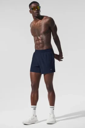 Pantaloncini da corsa Adapt da 5" - Blu navy