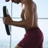 Pantaloncini da corsa Adapt da 5" - Borgogna